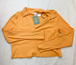 H & M Long Sleeve T-Shirt Size Large *