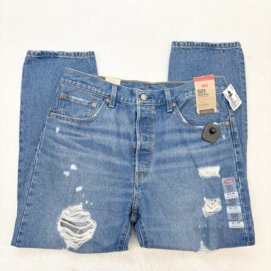 Levi 501 Denim Size 13/14 (32) *