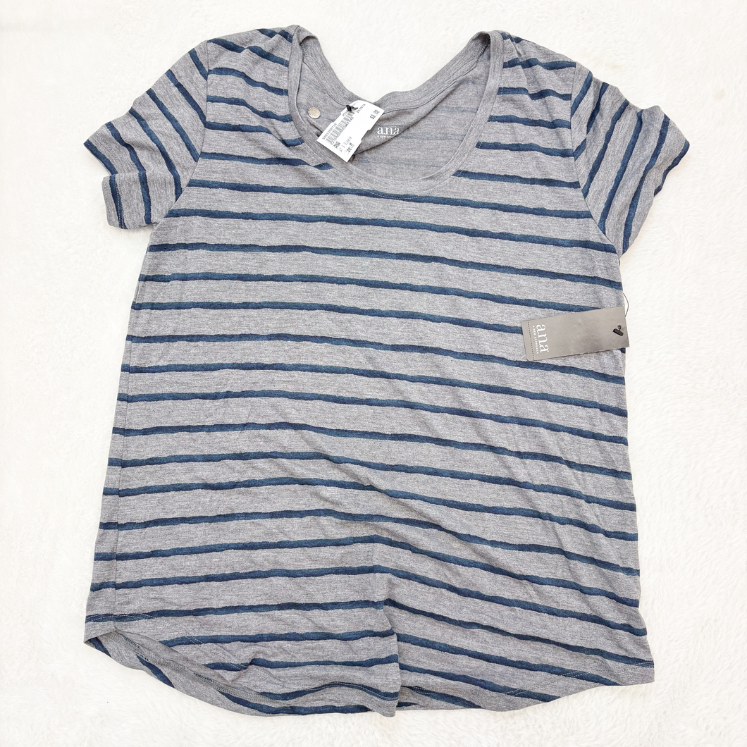 Ana Short Sleeve Top Size Medium P0335