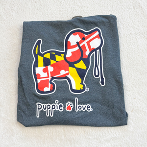 Puppy Love Long Sleeve T-Shirt Size Medium *