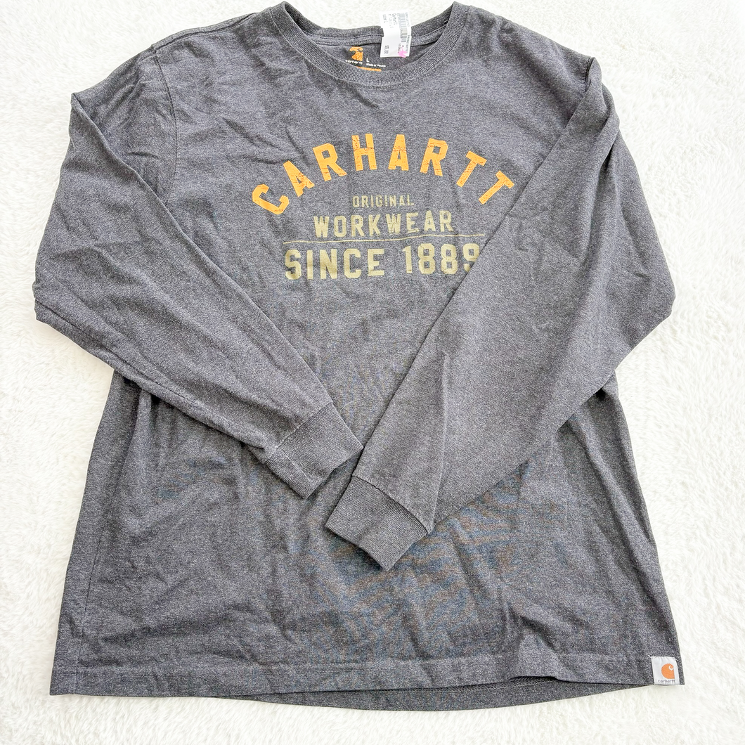 Carhartt Long Sleeve T-shirt Size Large P0493