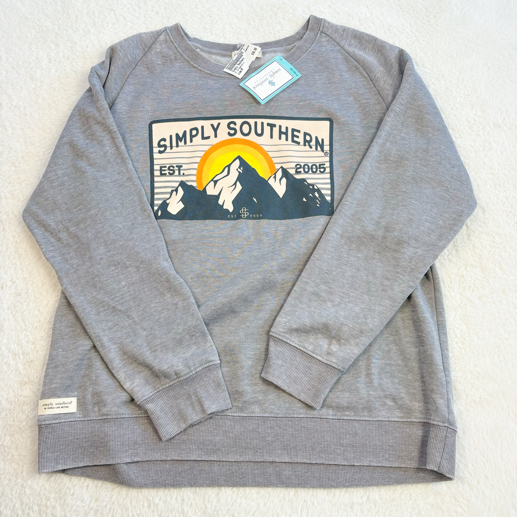 Simply Southern Sweatshirt Size Medium P0248