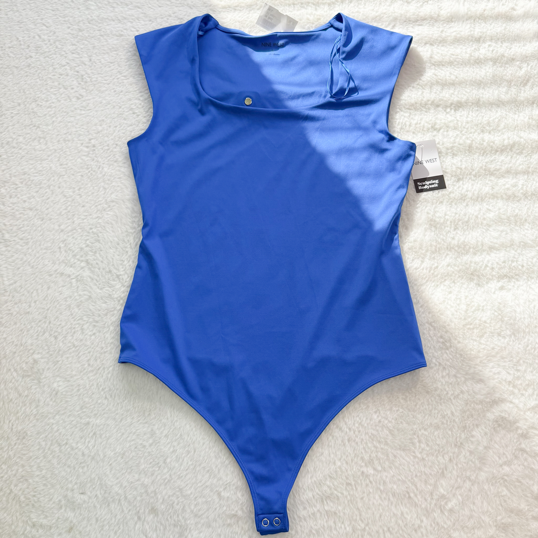 Nine West Womens Tops Bodysuit Size Large P0034
