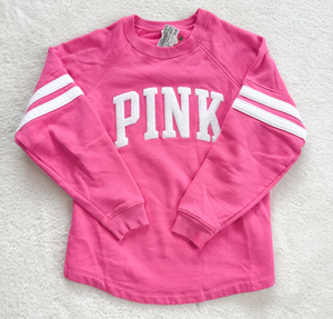Pink By Victoria's Secret Sweatshirt Size Extra Small P0107