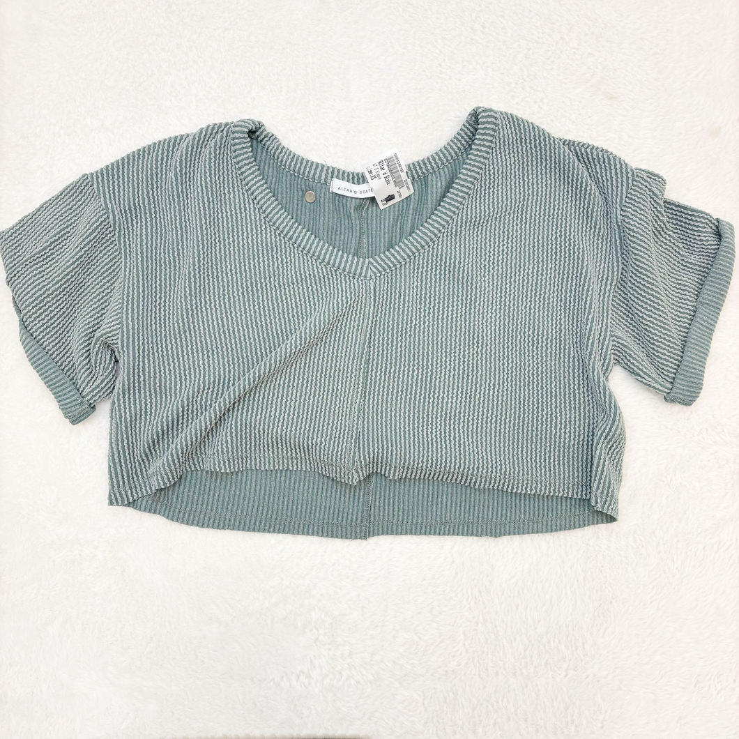 Altar'd State Short Sleeve Top Size Extra Small P0073