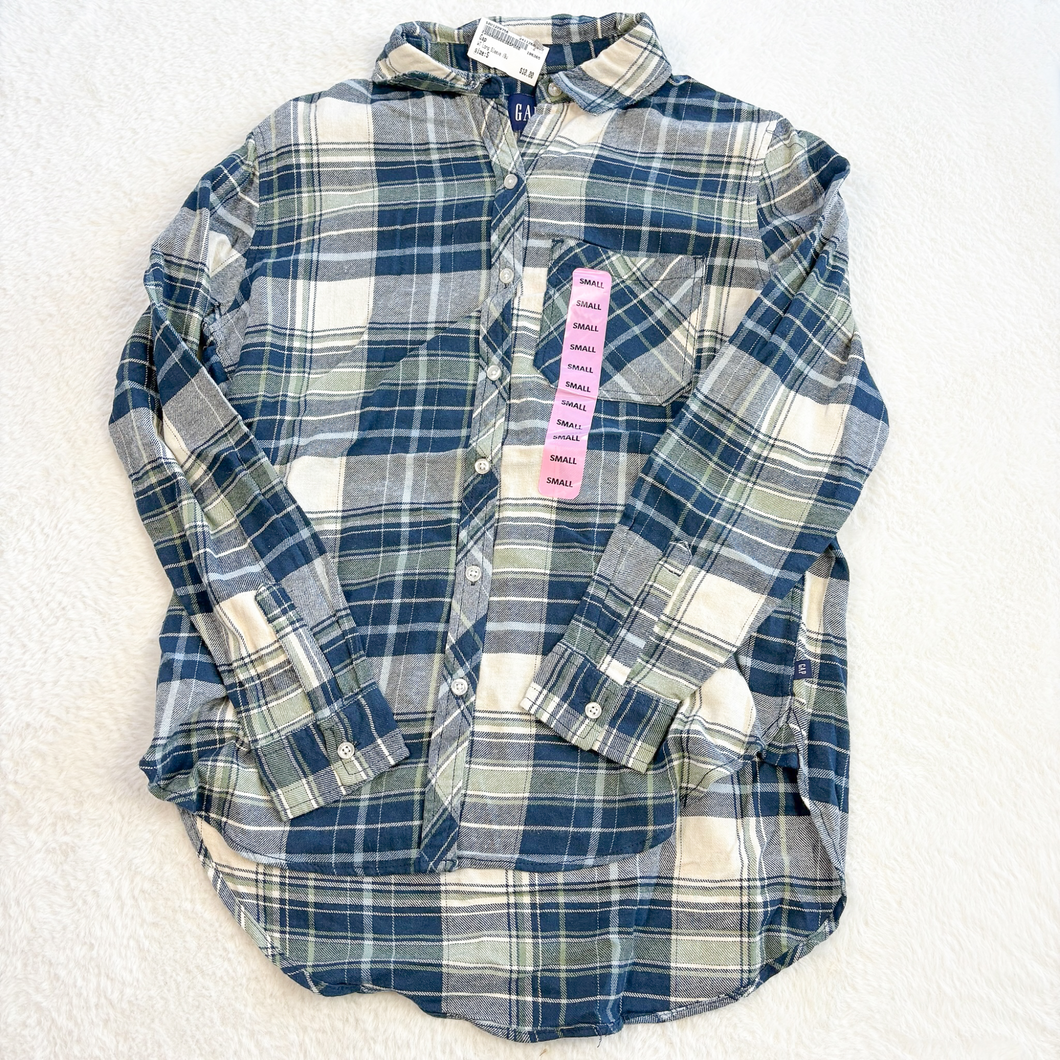 Gap Long Sleeve Top Size Small P0205