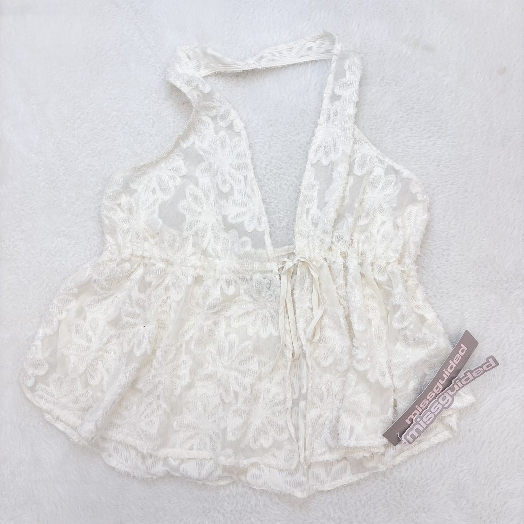 Misguided Tank Top Size Extra Large P0335