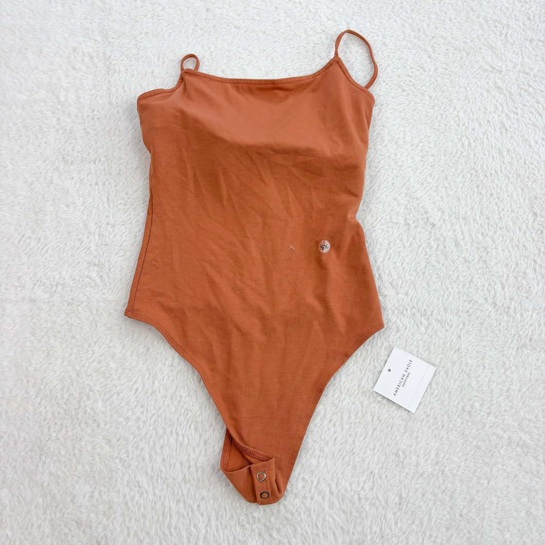 American Eagle Womens Tops Bodysuit Size Extra Small P0209