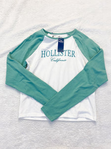 Hollister Long Sleeve T-Shirt Size Large *