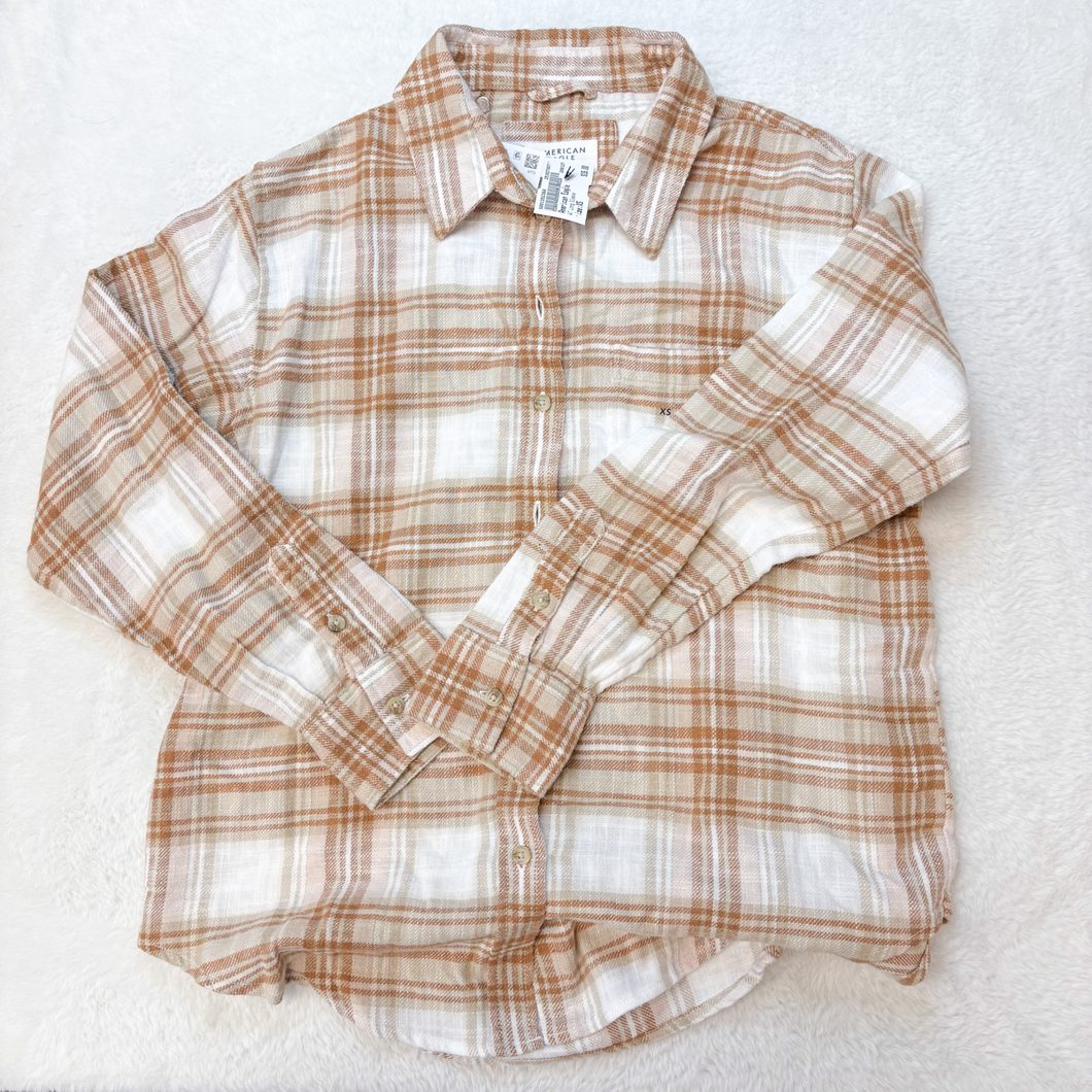 American Eagle Long Sleeve Top Size Extra Small P0453