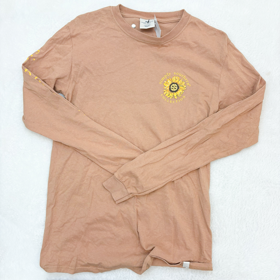Simply Southern Long Sleeve T-Shirt Size Small P0073