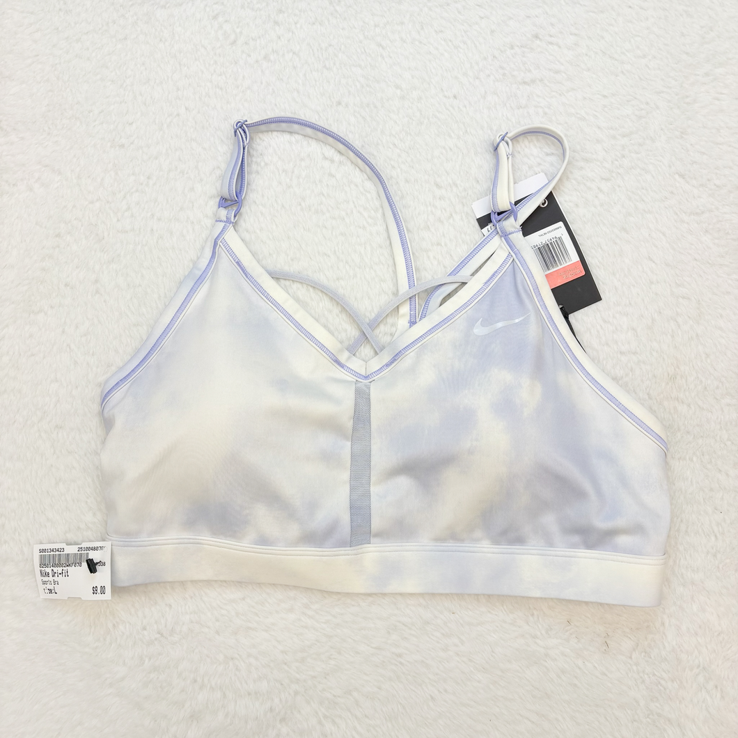 Nike Dri Fit Sports Bra Size Large P0450