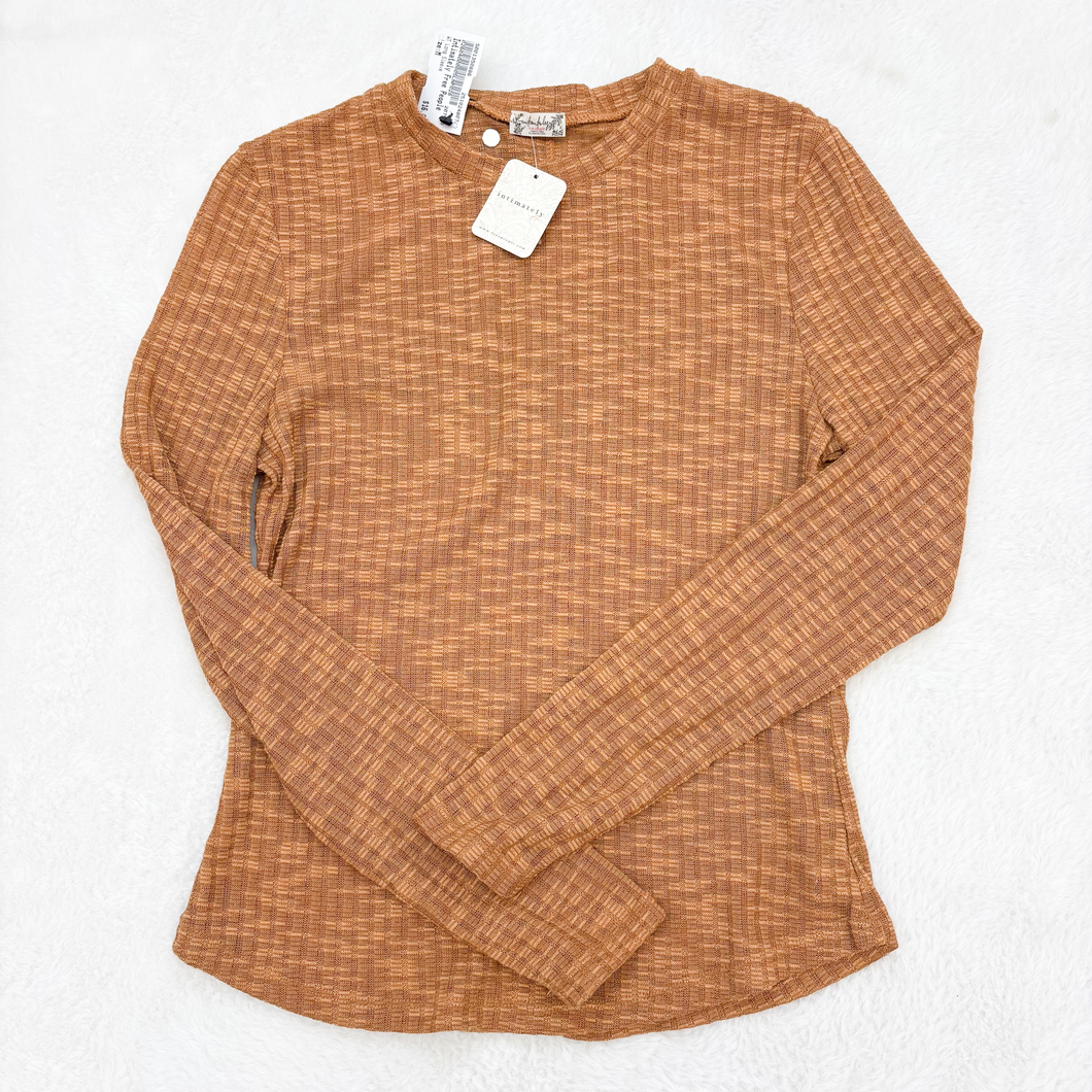 Intimately Free People Long Sleeve Top Size Medium P0335