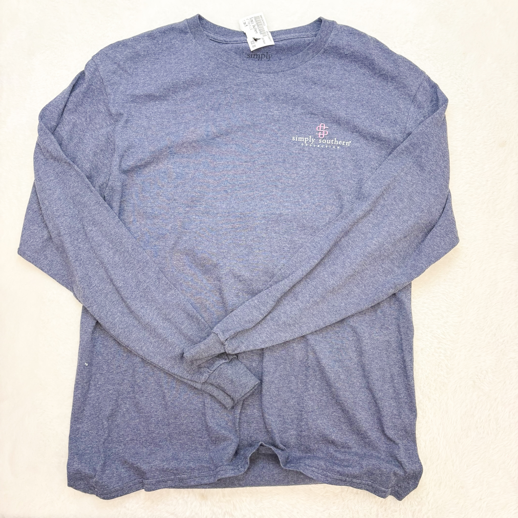 Simply Southern Long Sleeve T-Shirt Size Medium P0067