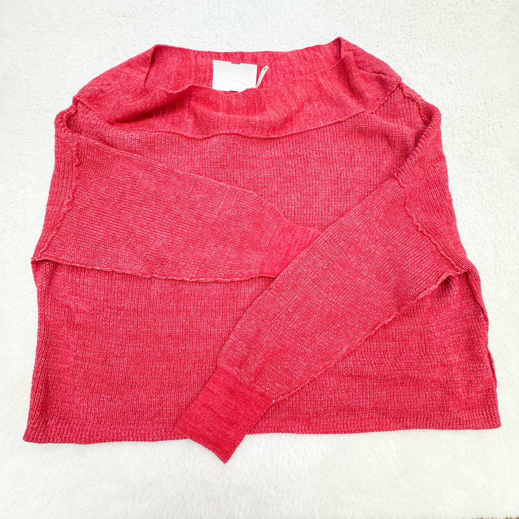 Free People Long Sleeve Top Size Small P0221