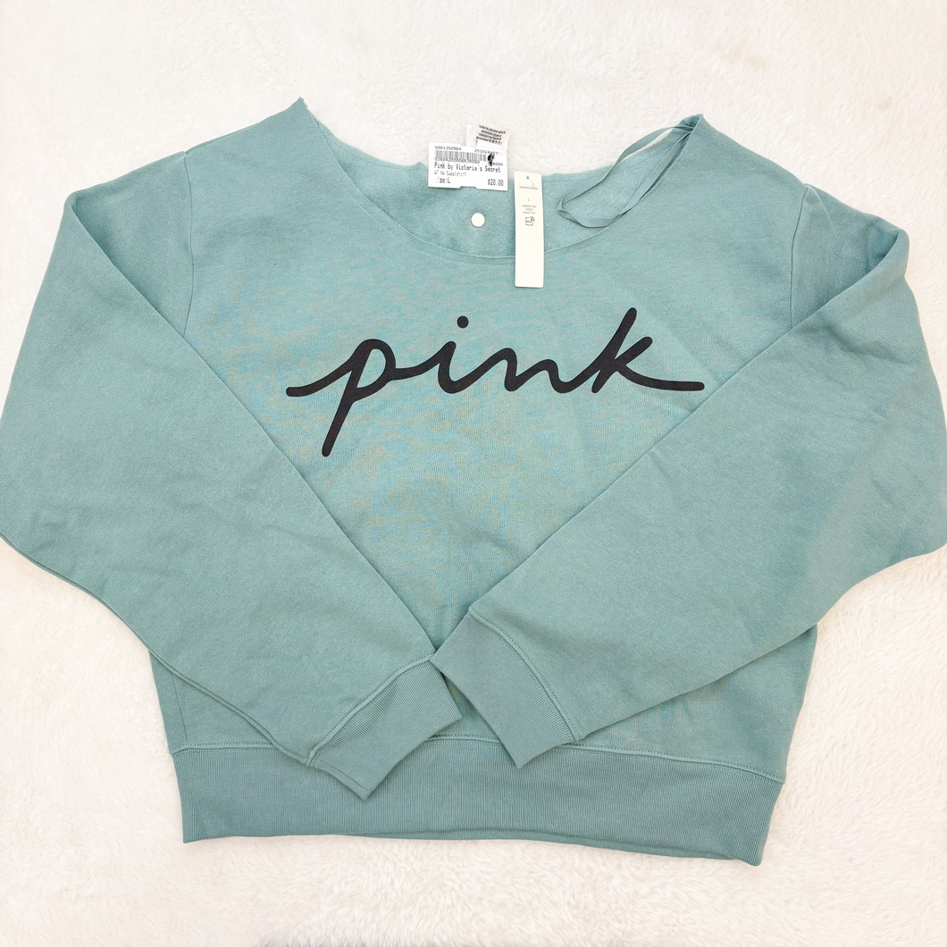 Pink By Victoria's Secret Sweatshirt Size Large P0335