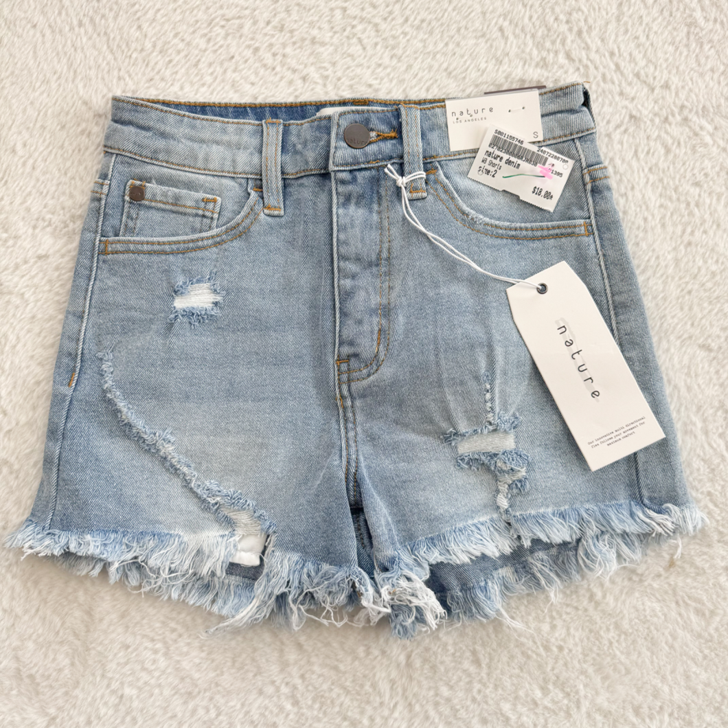 Nature Denim Shorts Size 2 *