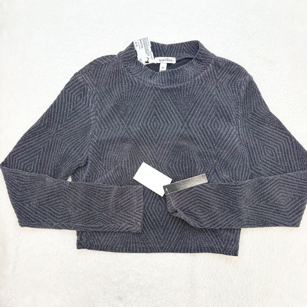 Speechless Long Sleeve Top Size Extra Large P0067