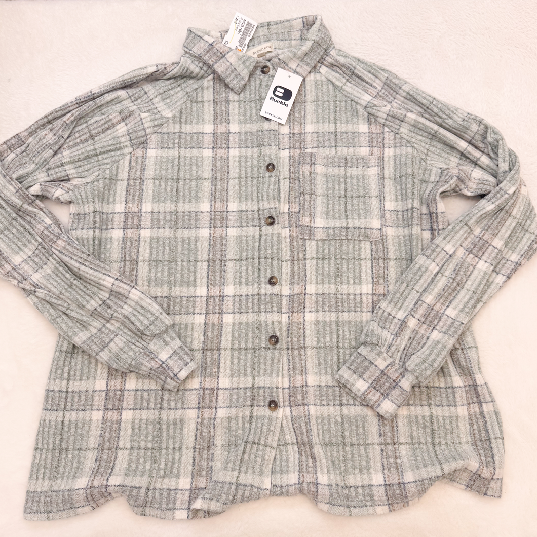 Modish Rebel Long Sleeve Top Size Medium P0077