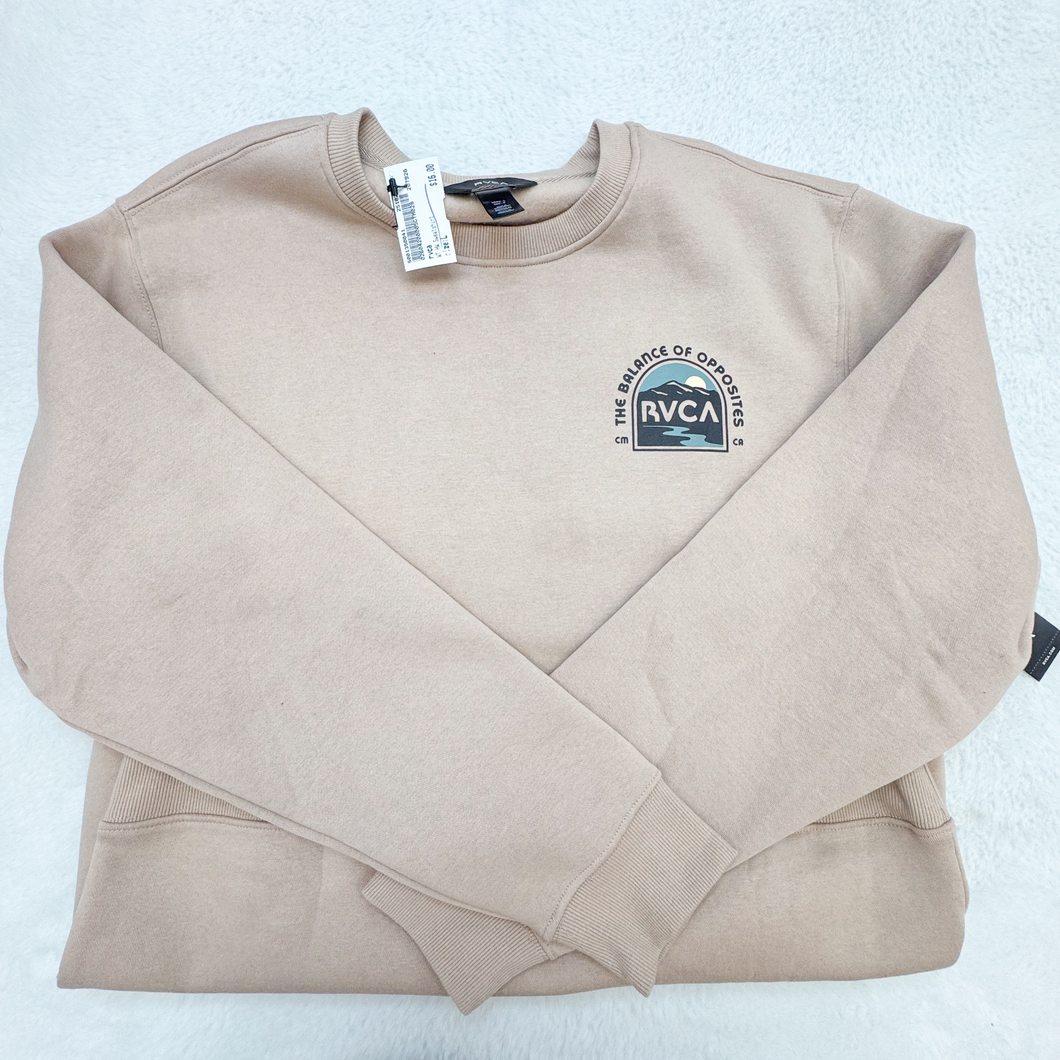 Rvca Sweatshirt Size Large P0221