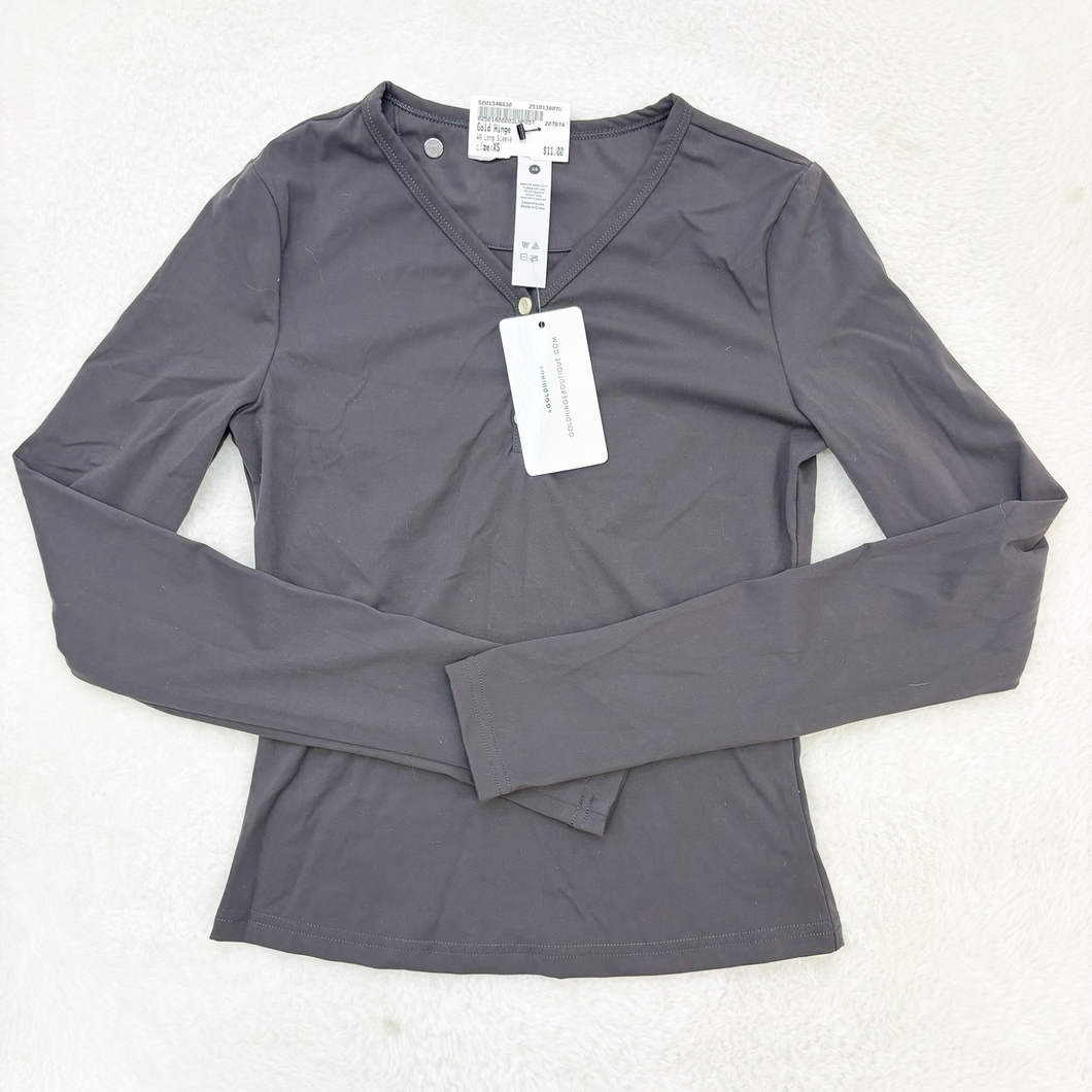 Gold Hinge Athletic Top Size Extra Small P0073