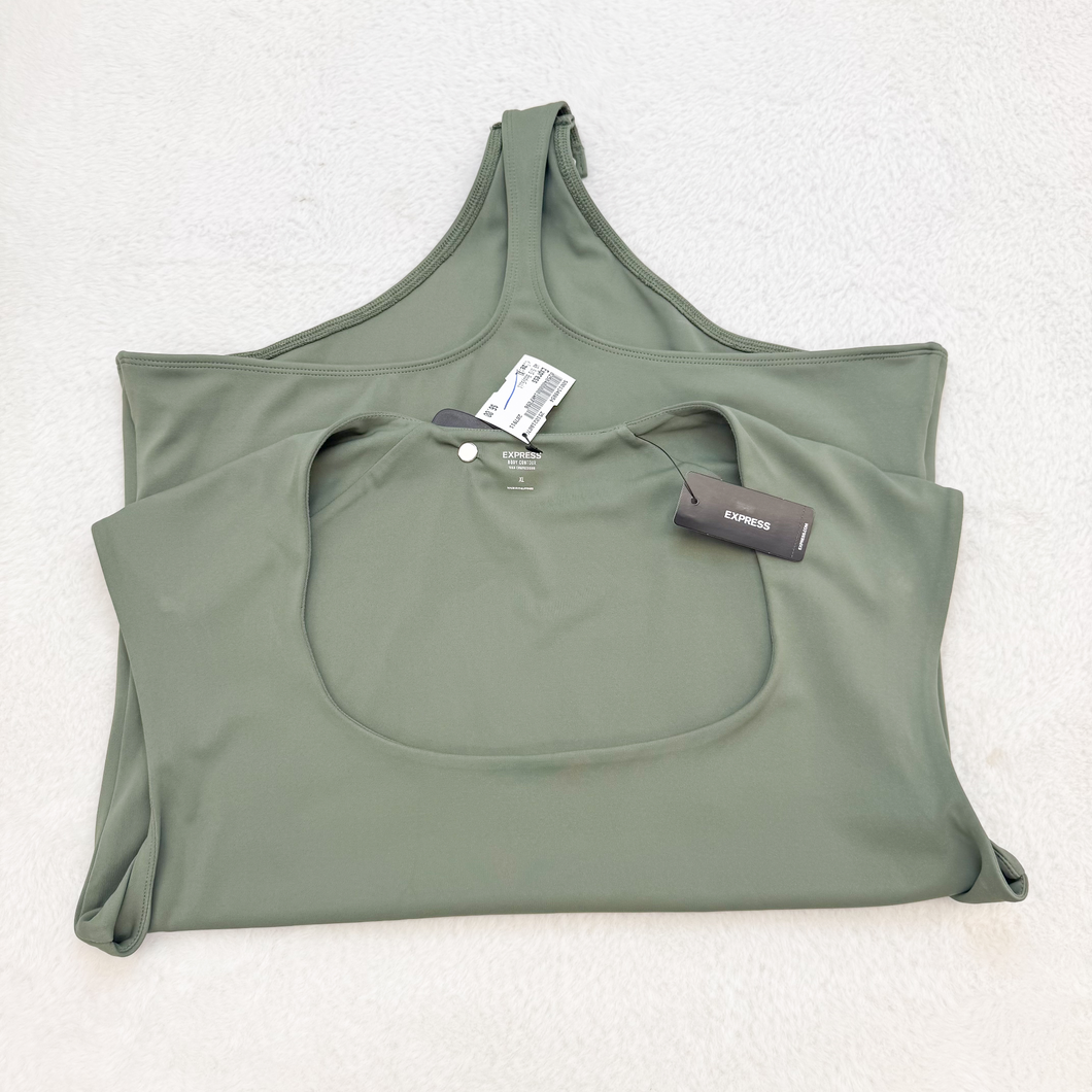 Express Womens Tops Bodysuit Size Extra Large P0221