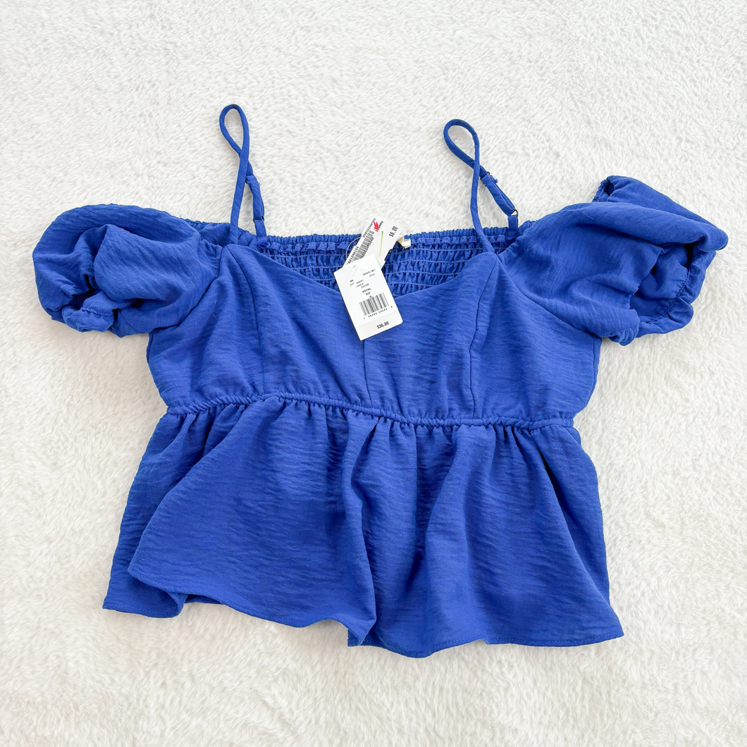 Moa Moa Short Sleeve Top Size Extra Large P0251