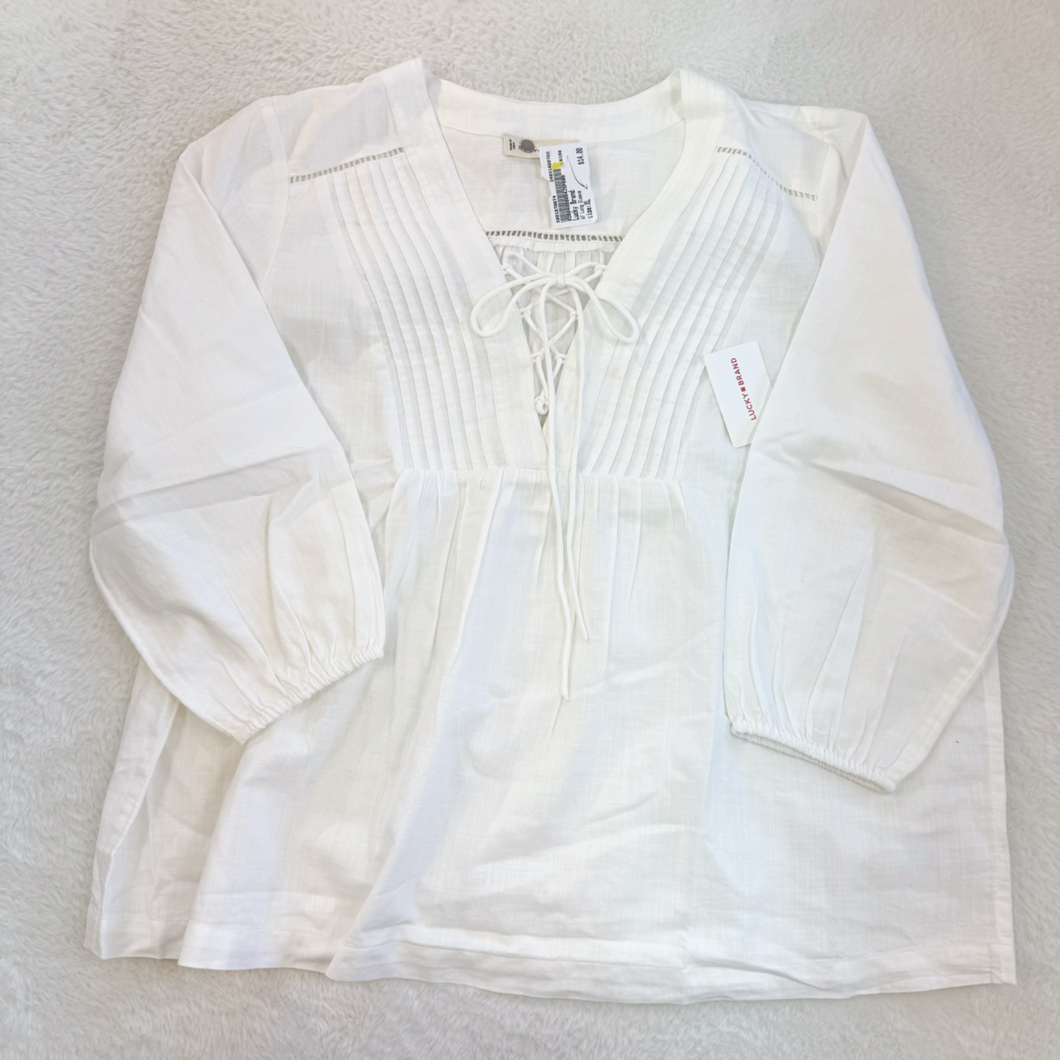 Lucky Brand Long Sleeve Top Size Extra Large P0404