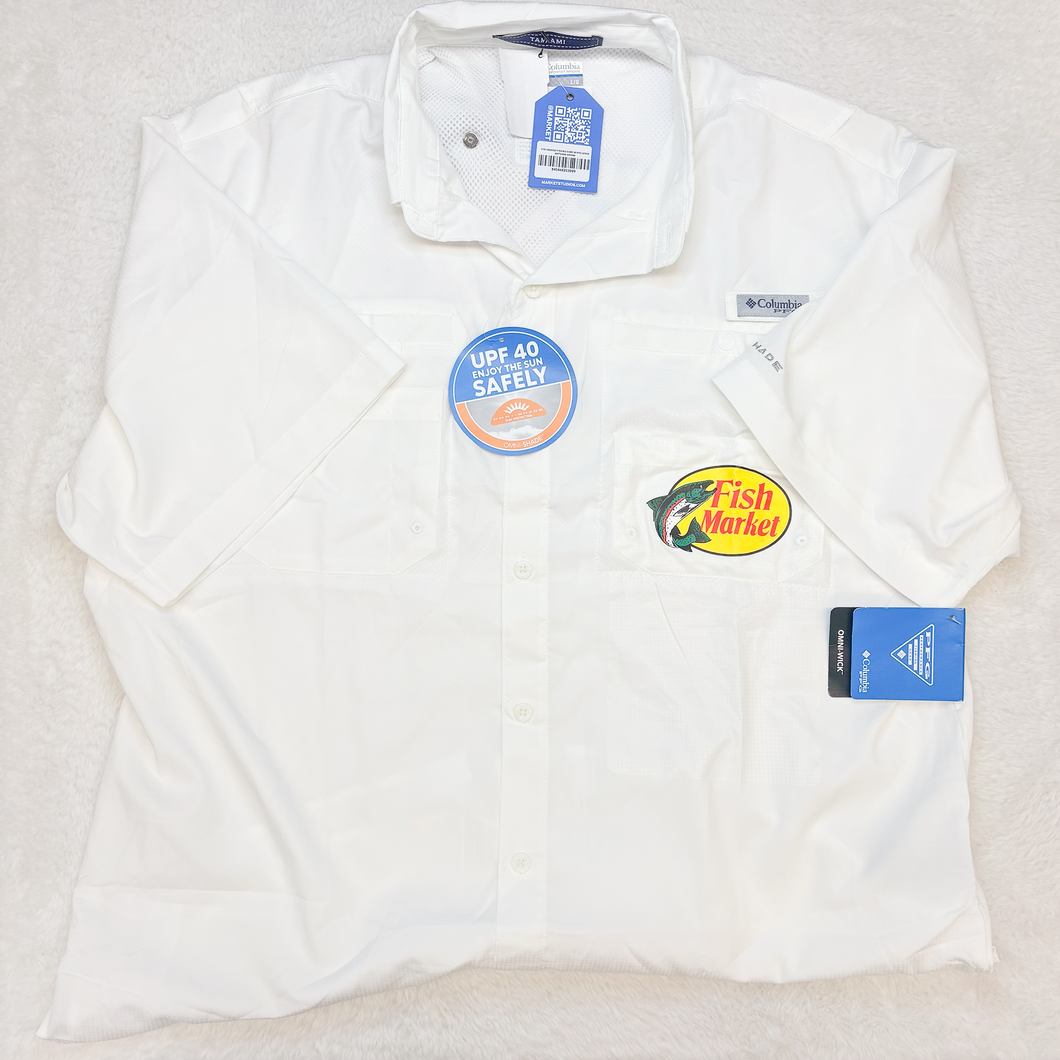 Columbia Short Sleeve Top Size Large P0450