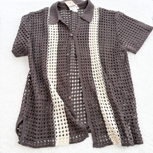 Earthbound Trading Co Short Sleeve Top Size Extra Large P0209