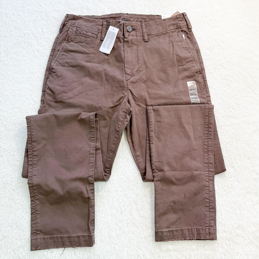 American Eagle Khakis Size 29X34 P0212