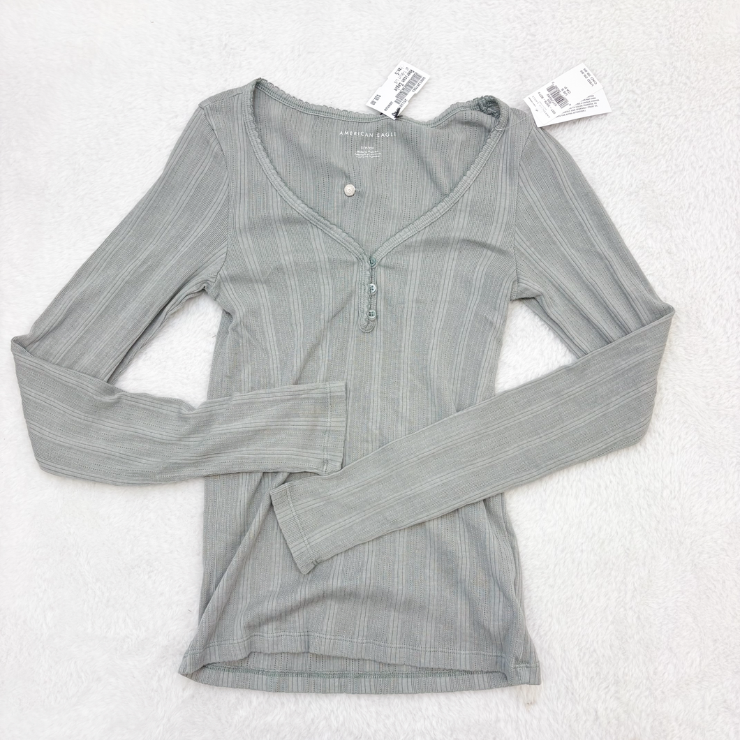 American Eagle Long Sleeve T-Shirt Size Small P0516