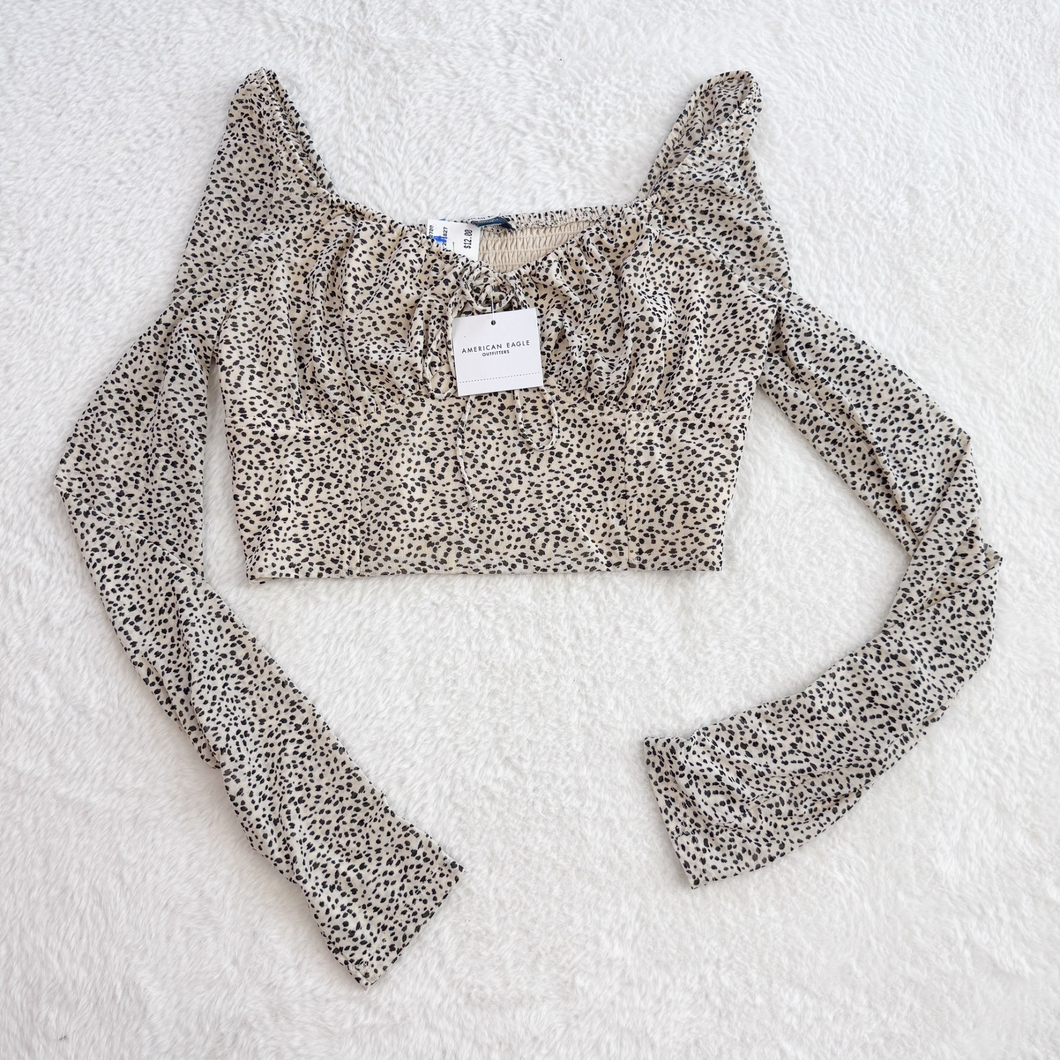 American Eagle Long Sleeve Top Size Medium *