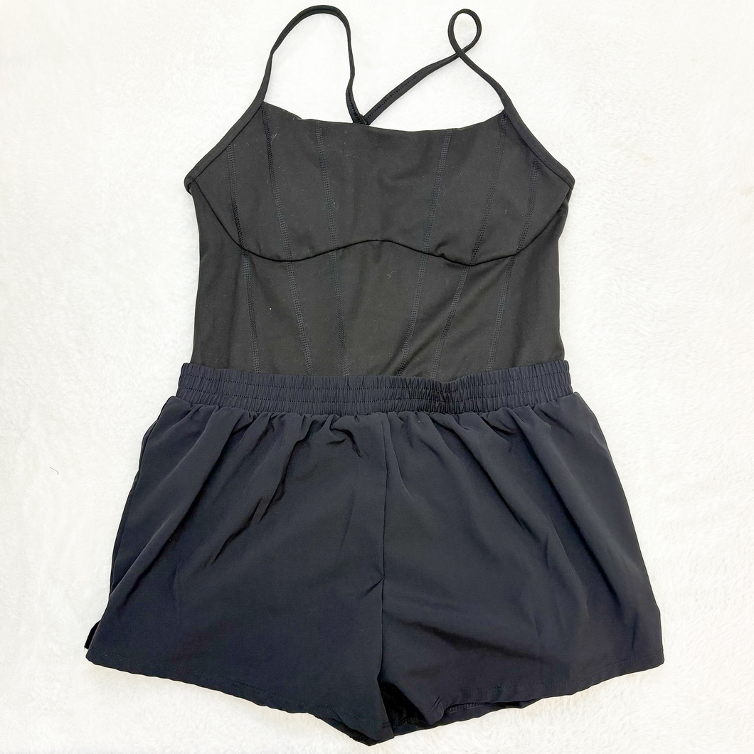 Pink By Victoria's Secret Womens Dresses Short Rompers Size Large P0104