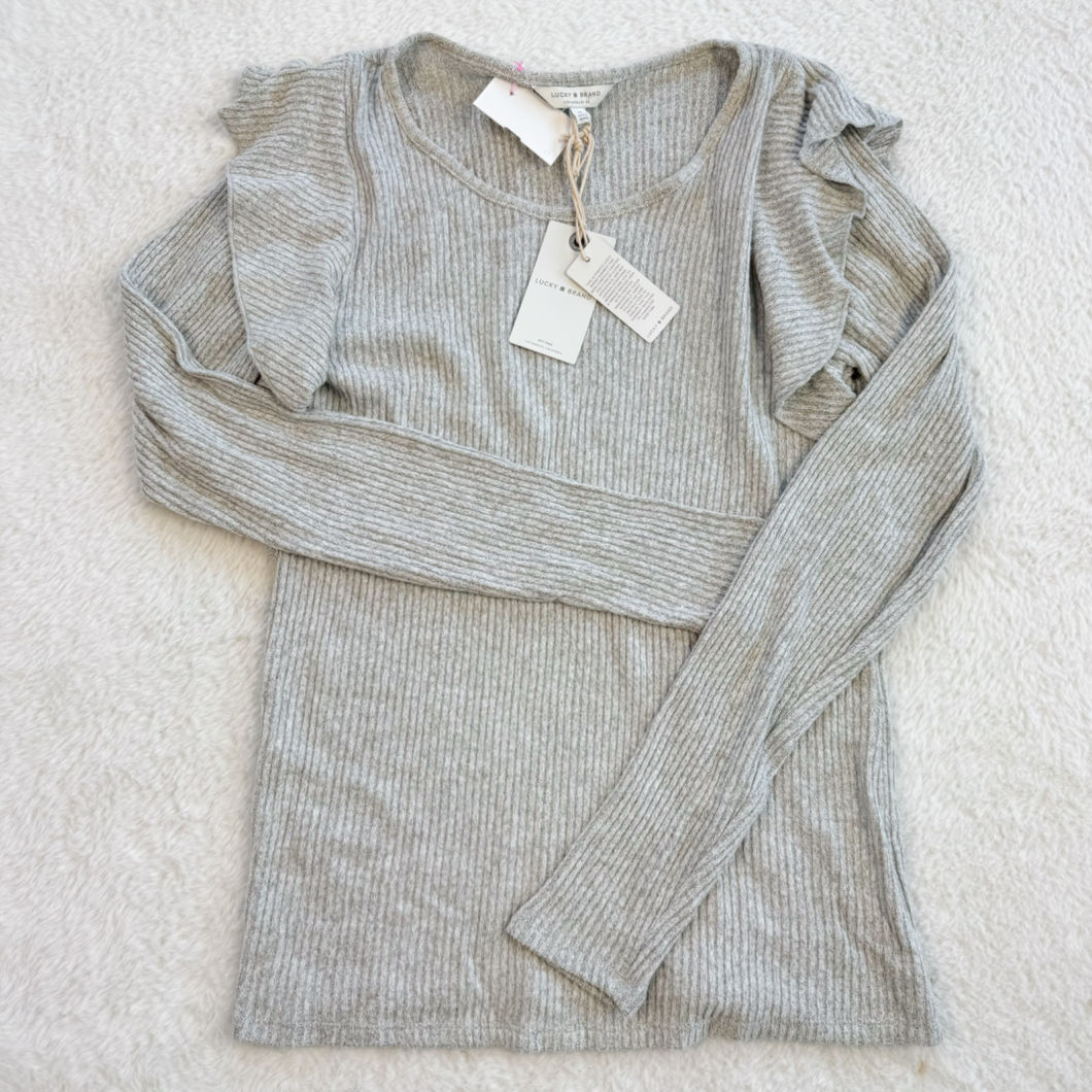 Lucky Brand Long Sleeve Top Size Medium *