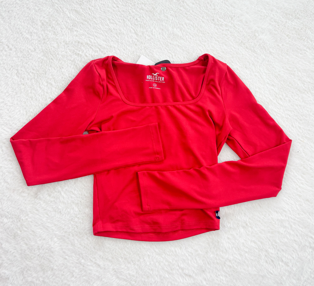 Hollister Long Sleeve Top Extra Extra Small P0109