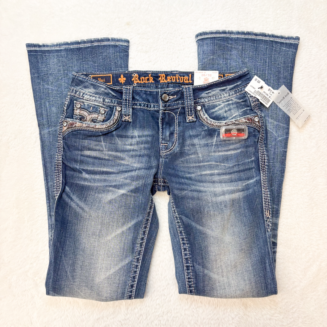 Rock Revival Denim Size 2 (26) P0453