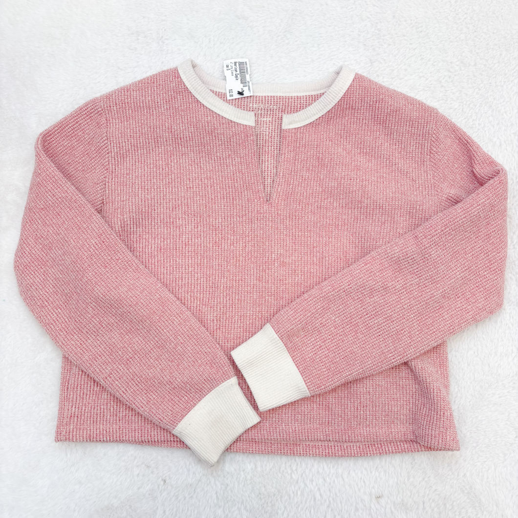 American Eagle Long Sleeve Top Size Small P0530