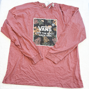 Vans Long Sleeve Top Size XXL P0305