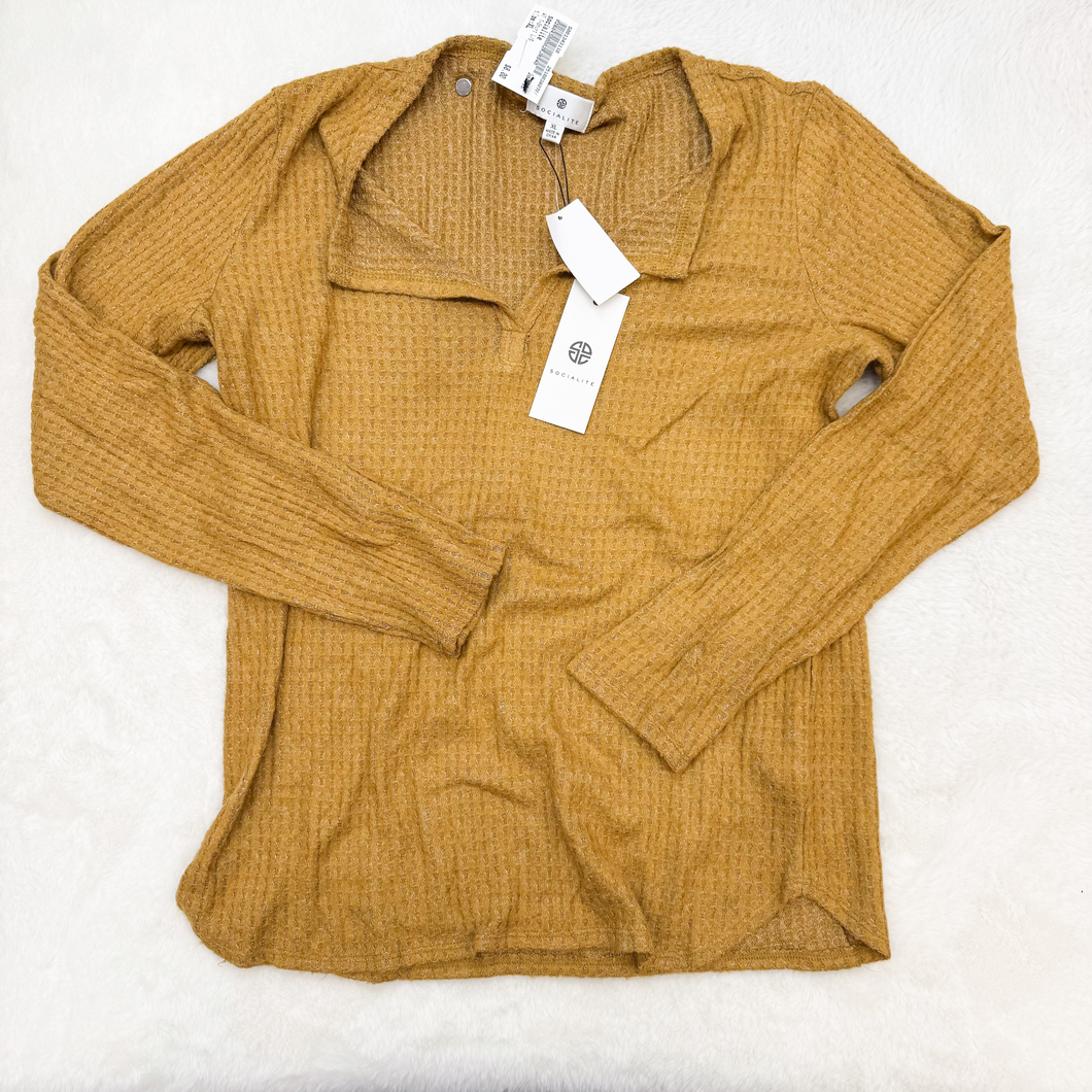 Socialite Long Sleeve T-Shirt Size Extra Large P0554