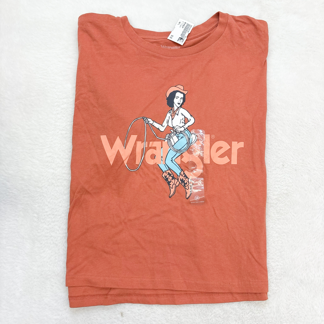 Wrangler Short Sleeve Top Size Large P0042