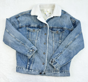 Aerie Denim Outerwear Size Extra Small P0054