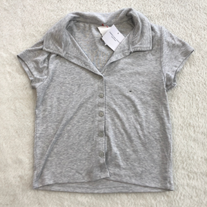 American Eagle Short Sleeve Top Size Medium P0346