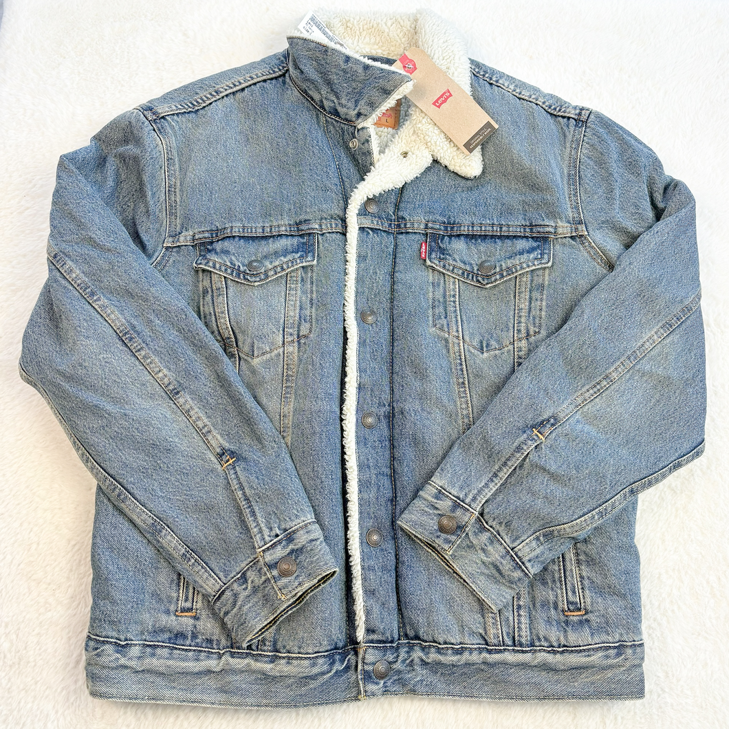 Levi Denim Outerwear Size Large P0535